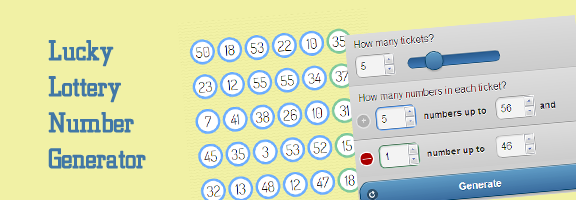 lucky lotto numbers generator