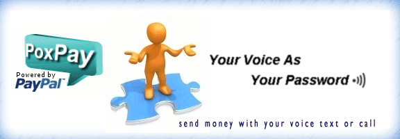 Poxpay.com – Send your money by voice