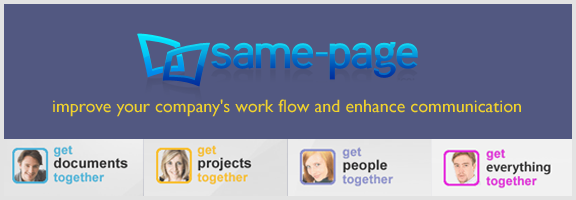 Same-page.com – Online project Management
