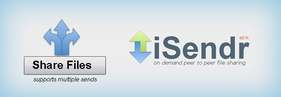 Isendr.com – P2P File transfer