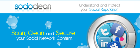 Socioclean.com – Social network profile management