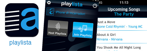 Playlista iPhone App : For Music is the Universal Language