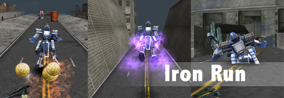 Check your survival skills with Iron Run iOS Game