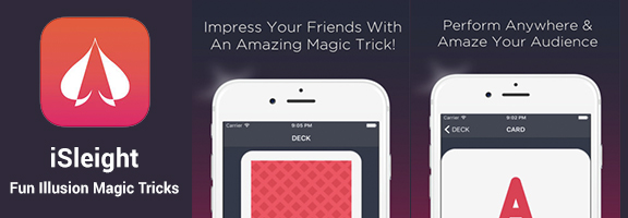 iSleight : App for Impressive Magic Tricks !