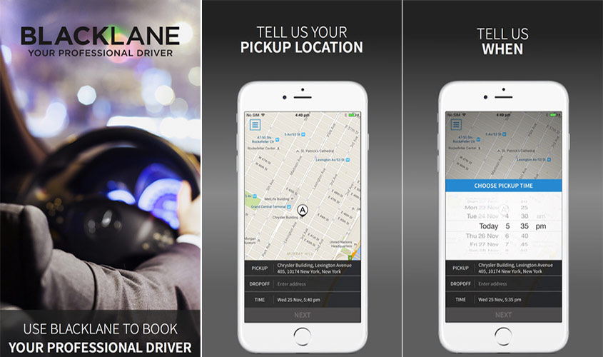 Blacklane iPhone App: An App That Guarantees a Flexible Booking Process