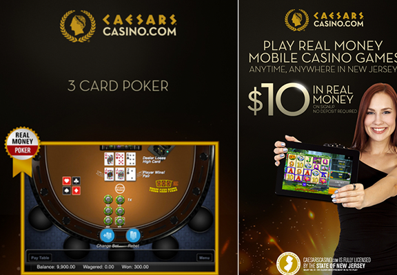 Caesars Casino Games: Play Numerous Casino Games in New Jersey and Win Real Money
