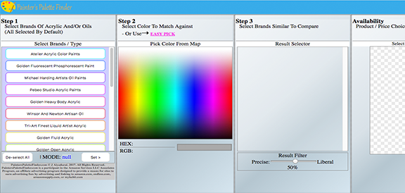 PAINTERS PALETTE FINDER APP REVIEW- GET THE BEST PAINTS FOR YOUR ART WORK!
