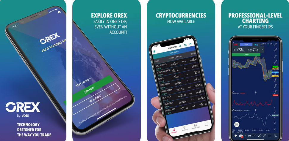 ADSS Trading App, Orex – A New Power For Mobile Trading