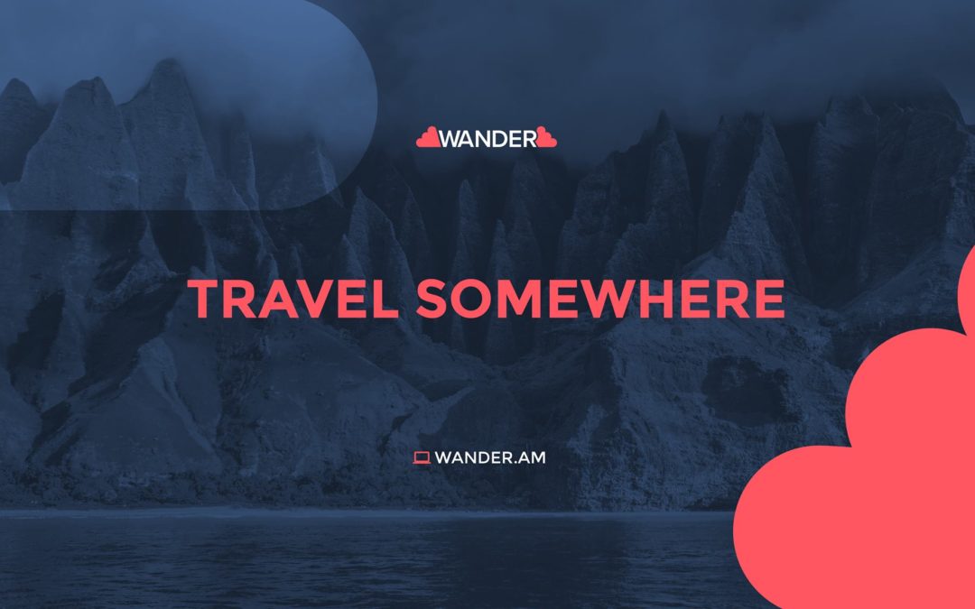 WANDER- TRAVEL ANYWHERE WITH EASE!