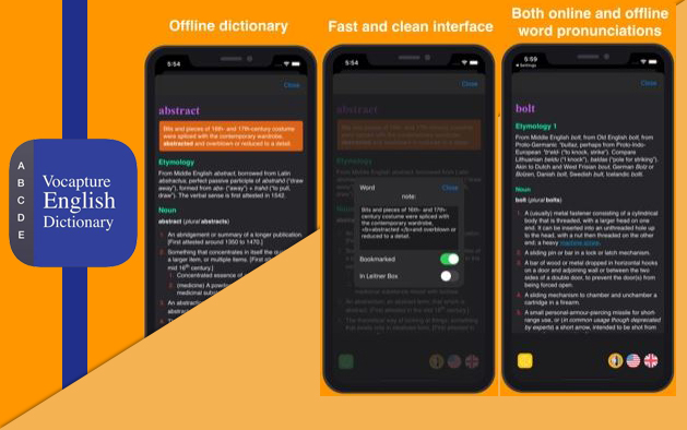 English Dictionary – Vocapture Offline Dictionary