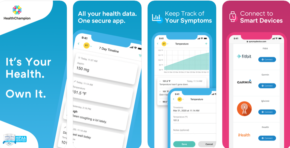 HealthChampion is the all-in-one medical records app