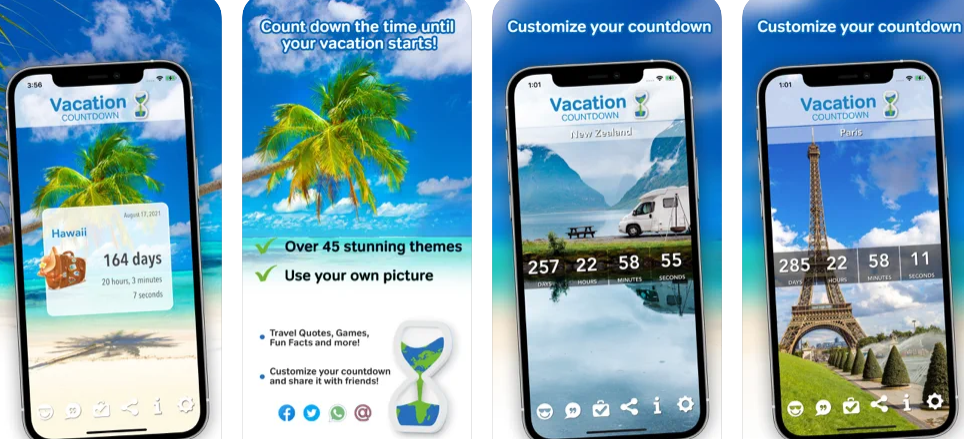 Make Your Vacation Plans More Exciting With Vacation Countdown App