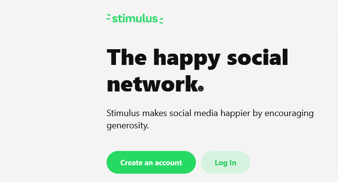 Stimulus – The Happy Social Network That Operates on Giveaways