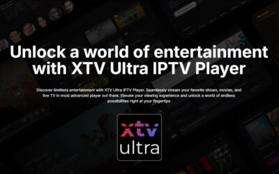 Discover a New Dimension of Entertainment with XTV Ultra IPTV Player