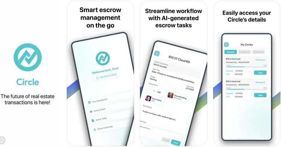 Circle Brings Clarity, Simplicity and Accountability to Real Estate Deals