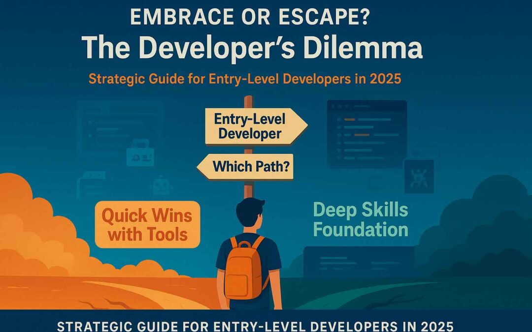 AI, No-Code & Low-Code: Should Early-Stage Developers Embrace or Escape?