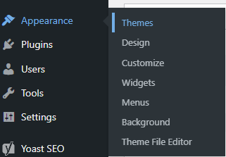 add themes in wordpress