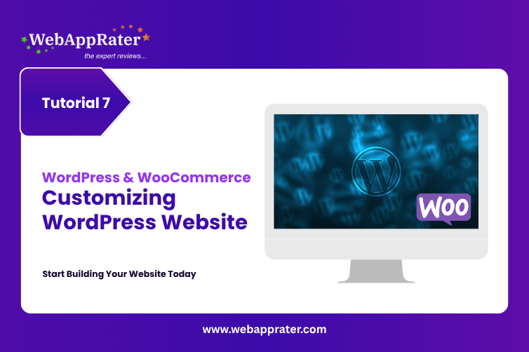 Customizing Your WordPress Website – Webapprater Customizing WordPress Website - Webapprater