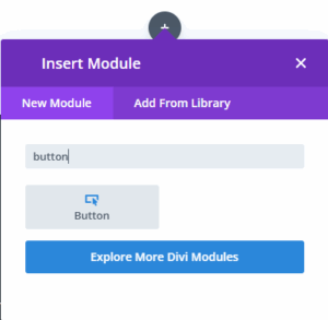 button in Divi
