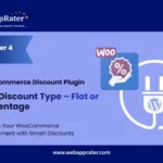 Add Discount Type Flat or Percentage.