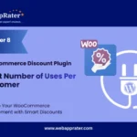 Limit Number of Uses Per Customer