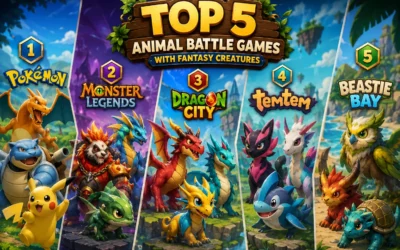 Top 5 Animal Battle Games with Fantasy Creatures