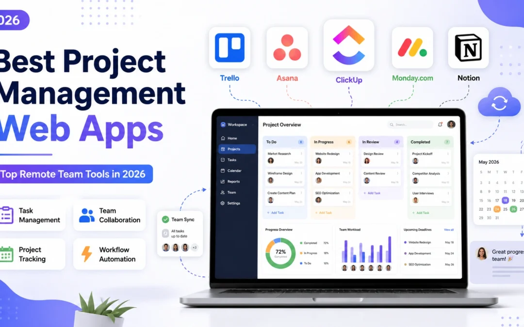 Best Project Management Web Apps for Remote Teams in 2026