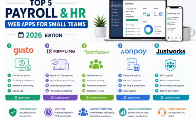 Top 5 Payroll and HR Web Apps for Small Teams in 2026