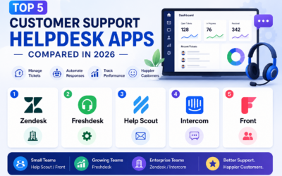 Top 5 Customer Support Helpdesk Web Apps Compared in 2026