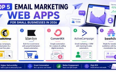 Top 5 Email Marketing Web Apps for Small Businesses in 2026