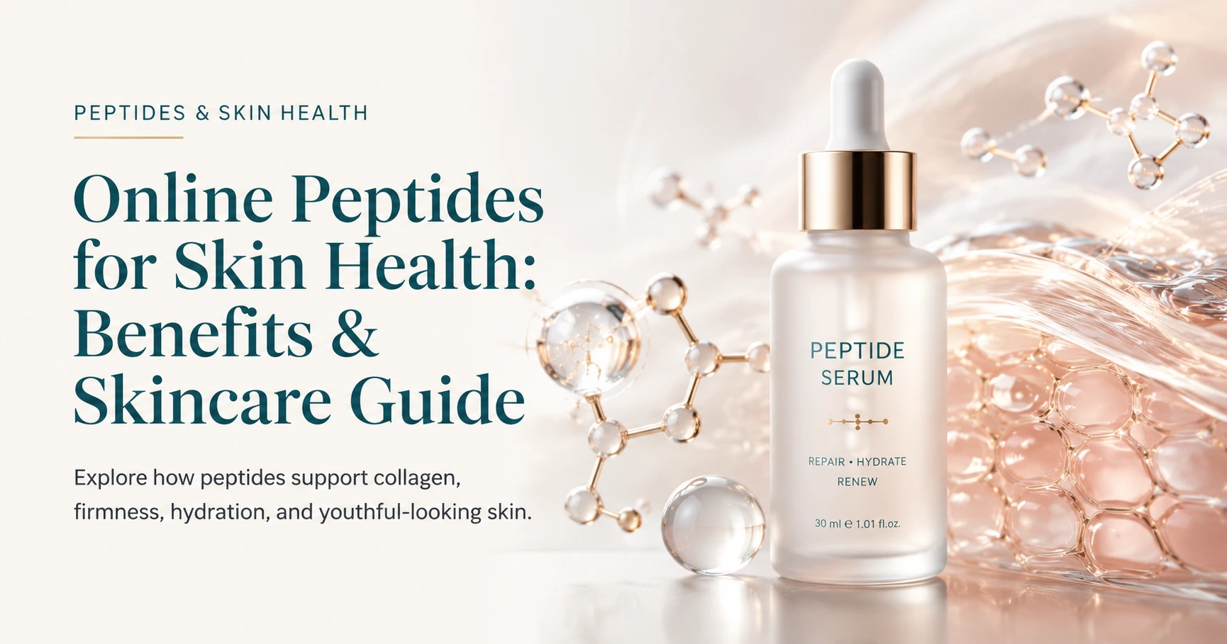 Online Peptides for Skin Health Benefits & Skincare Guide Online Peptides for Skin Health Benefits & Skincare Guide