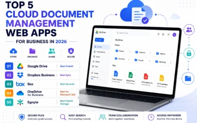 Top 5 Cloud Document Management Web Apps for Business in 2026