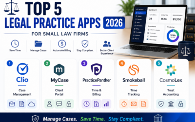 Top 5 Legal Practice Management Web Apps for Small Firms in 2026