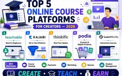 Top 5 Online Course and LMS Platforms for Creators in 2026