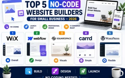 Top 5 No-Code Website Builders for Small Business in 2026