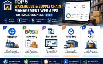 Top 5 Warehouse and Supply Chain Management Web Apps for Small Business in 2026