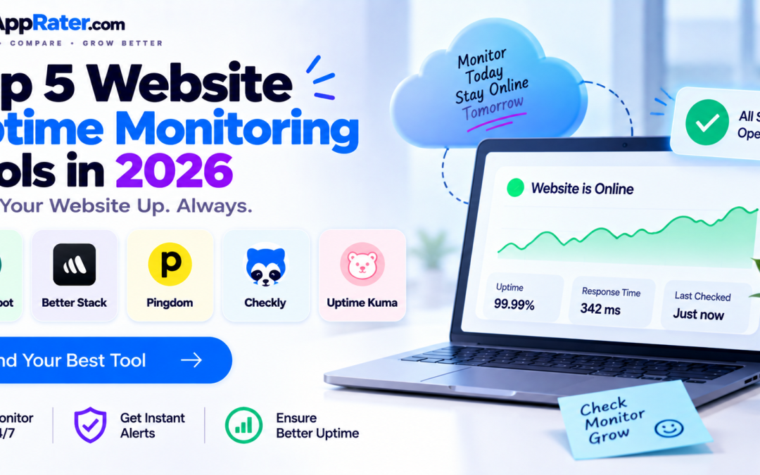 Top 5 Website Uptime and Performance Monitoring Tools in 2026