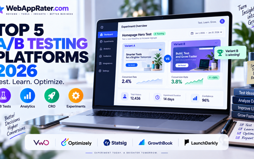 Top 5 A/B Testing and Experimentation Platforms in 2026
