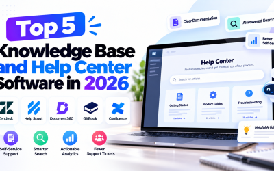 Top 5 Knowledge Base and Help Center Software in 2026